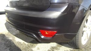 Textured Plastic Bumper Repair - After