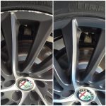 Tricky wheels to repair - before and after!